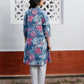 Janasya From Style Master Cotton Floral A-Line Tunic | Swadesiicart