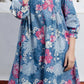 Janasya From Style Master Cotton Floral A-Line Tunic | Swadesiicart