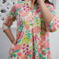 Janasya From Style Master Cotton Floral A-Line Tunic | Swadesiicart
