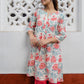 Janasya From Style Master Cotton Floral A-Line Tunic | Swadesiicart