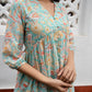 Janasya From Style Master Georgette Floral Gathered Tunic | Swadesiicart