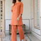Janasya Dark Cotton Solid A-Line Top & Bottom Set | Swadesiicart