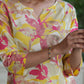 Janasya Bright Cotton Floral Straight Top & Bottom Set | Swadesiicart