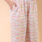 Janasya Light Cotton Abstract A-Line Top & Bottom Set | Swadesiicart