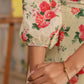 Janasya Bright Georgette Floral Fit & Flare Dress | Swadesiicart