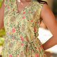 Janasya Light Georgette Floral A-Line Dress | Swadesiicart