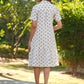 Janasya Light Cotton Floral Shirt Dress Dress | Swadesiicart