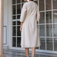 Janasya Light Cotton Schiffli A-Line Dress | Swadesiicart