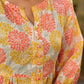 Janasya Light Cotton Floral A-Line Kurta Set | Swadesiicart