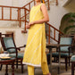 Janasya Light Cotton Embroidered Straight Kurta Set | Swadesiicart