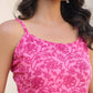 Janasya Bright Cotton Floral Straight Kurta Set | Swadesiicart