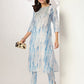 Janasya Light Silk Blend Tie & dye Straight Kurta Set | Swadesiicart