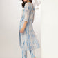 Janasya Light Silk Blend Tie & dye Straight Kurta Set | Swadesiicart