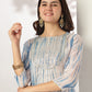 Janasya Light Silk Blend Tie & dye Straight Kurta Set | Swadesiicart