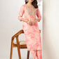 Janasya Light Silk Blend Tie & dye Straight Kurta Set | Swadesiicart