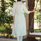 Janasya Light Cotton Tie & dye A-Line Kurta Set | Swadesiicart