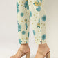 Janasya Light Cotton Floral Tiered Kurta Set | Swadesiicart