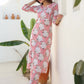 Janasya Light Cotton Floral Straight Kurta Set | Swadesiicart