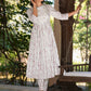 Janasya Light Cotton Tie & dye A-Line Kurta Set | Swadesiicart