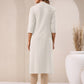 Janasya Light Cotton Solid Straight Kurta - Swadesiicart