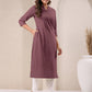 Janasya Light Cotton Solid Straight Kurta - Swadesiicart