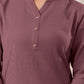 Janasya Light Cotton Solid Straight Kurta - Swadesiicart