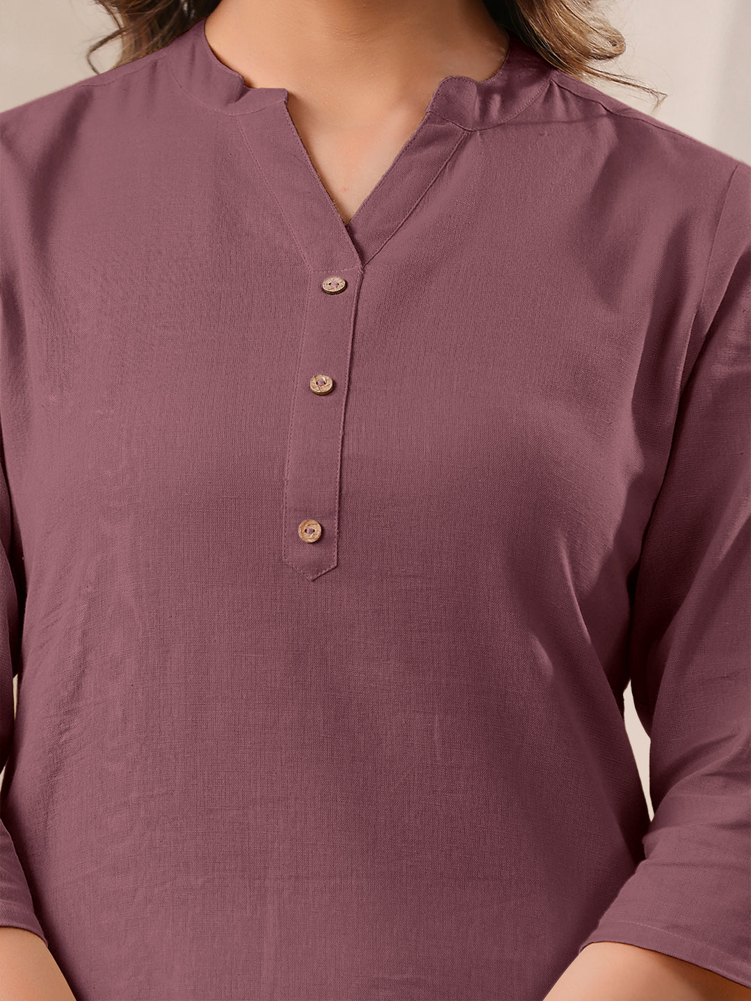 Janasya Light Cotton Solid Straight Kurta - Swadesiicart