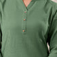 Janasya Light Cotton Solid Straight Kurta - Swadesiicart