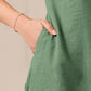 Janasya Light Cotton Solid Straight Kurta - Swadesiicart
