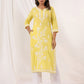 Janasya Light Cotton Embroidered Straight Kurta | Swadesiicart