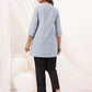 Janasya Light Cotton Striped Straight Kurta - Swadesiicart