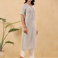 Janasya Light Cotton Striped Straight Kurta - Swadesiicart