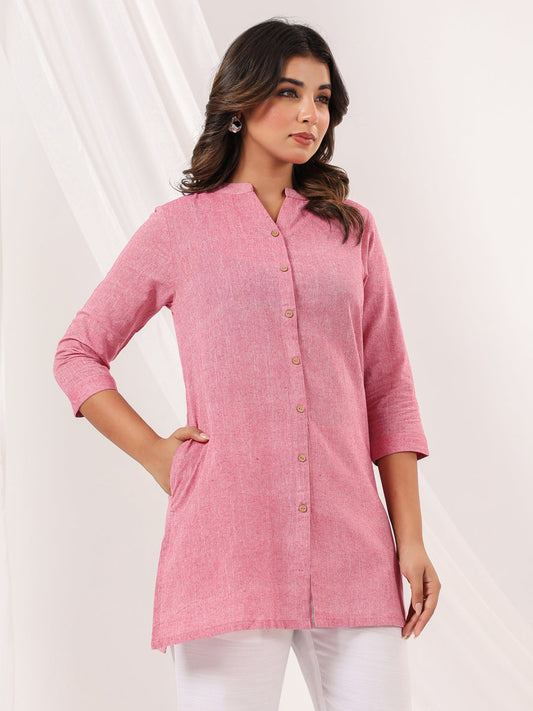 Janasya Light Cotton Solid Straight Kurta - Swadesiicart