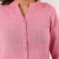 Janasya Light Cotton Solid Straight Kurta - Swadesiicart
