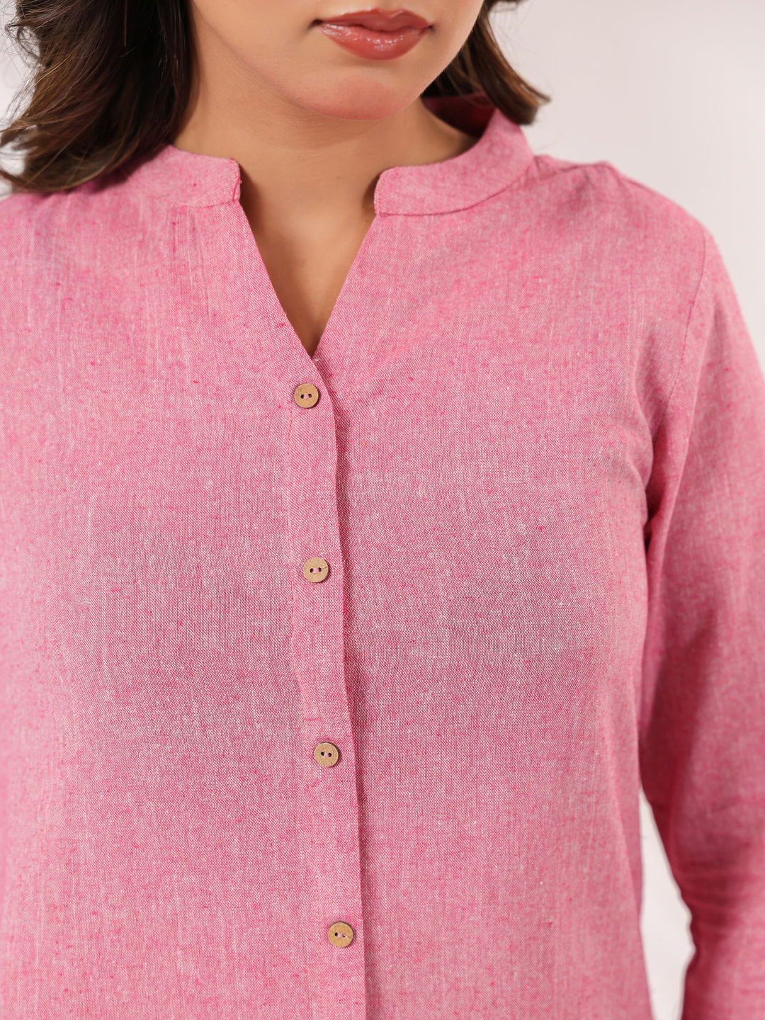 Janasya Light Cotton Solid Straight Kurta - Swadesiicart