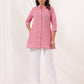 Janasya Light Cotton Solid Straight Kurta - Swadesiicart