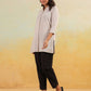 Janasya Light Cotton Striped Straight Kurta - Swadesiicart