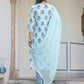 Janasya Light Cotton Floral Straight Kurta Set | Swadesiicart