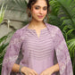 Janasya Light Silk Blend Yoke Embroidery Straight Kurta Set | Swadesiicart