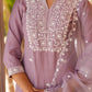 Janasya Light Silk Blend Embroidered Straight Kurta Set | Swadesiicart