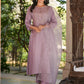 Janasya Light Silk Blend Embroidered Straight Kurta Set | Swadesiicart