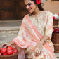 Janasya Light Cotton Floral A-Line Kurta Set | Swadesiicart