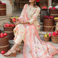 Janasya Light Cotton Floral A-Line Kurta Set | Swadesiicart
