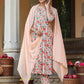 Janasya Light Cotton Floral Anarkali Kurta Set | Swadesiicart
