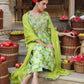 Janasya Bright Cotton Floral A-Line Kurta Set | Swadesiicart
