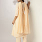 Janasya Light Cotton Yoke Embroidery A-Line Kurta Set | Swadesiicart