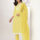Janasya Light Cotton Embroidered Straight Kurta Set | Swadesiicart
