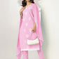 Janasya Light Cotton Embroidered Straight Kurta Set | Swadesiicart