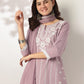 Janasya Light Cotton Embroidered Straight Kurta Set | Swadesiicart