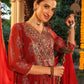 Janasya Dark Georgette Yoke Embroidery A-Line Kurta Set | Swadesiicart